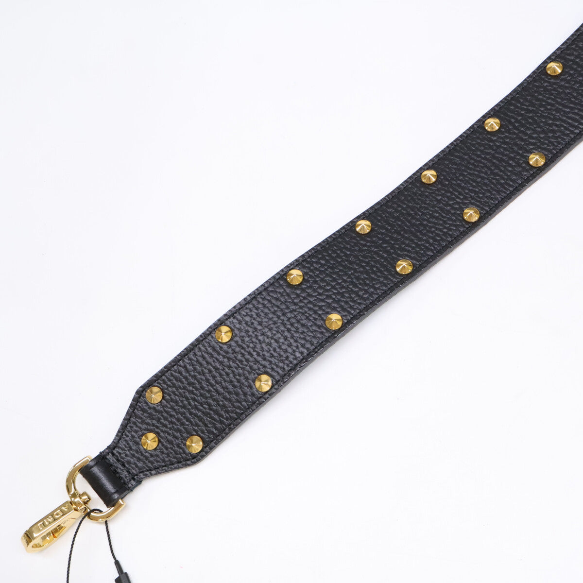 A.D.M.J. Accessoires De Mademoiselle ADMJ 【新品同様】18SS05002 スタッズ シュリンクレザー ショルダーストラップ その他