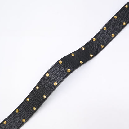 A.D.M.J. Accessoires De Mademoiselle ADMJ 【新品同様】18SS05002 スタッズ シュリンクレザー ショルダーストラップ その他