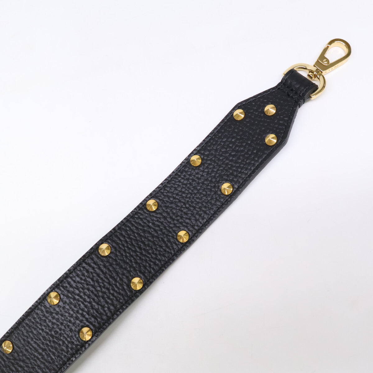 A.D.M.J. Accessoires De Mademoiselle ADMJ 【新品同様】18SS05002 スタッズ シュリンクレザー ショルダーストラップ その他