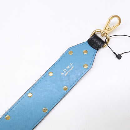 A.D.M.J. Accessoires De Mademoiselle ADMJ 【新品同様】18SS05002 スタッズ シュリンクレザー ショルダーストラップ その他