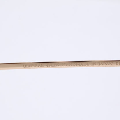 ayame アヤメ 【美品】GENERAL LBR ジェネラル コンビ ボストンシェイプ サングラス 49□22