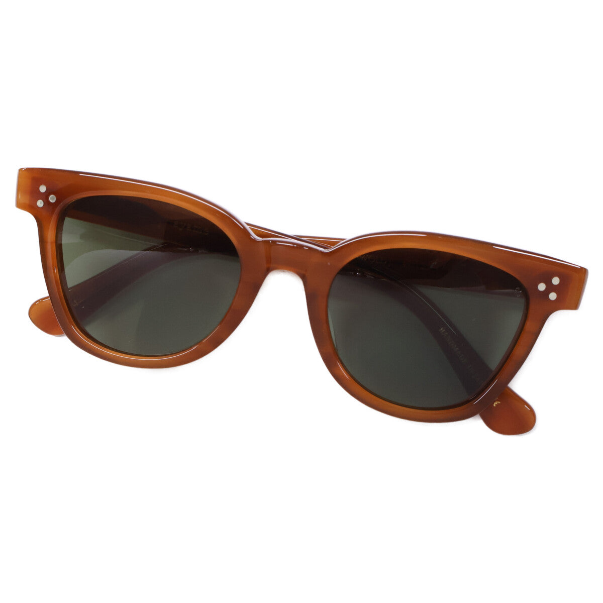 ayame アヤメ 【美品】NEWOLD II CRM ニューオールド2 ウェリントンシェイプ サングラス 49□21