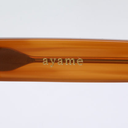 ayame アヤメ 【美品】NEWOLD II CRM ニューオールド2 ウェリントンシェイプ サングラス 49□21