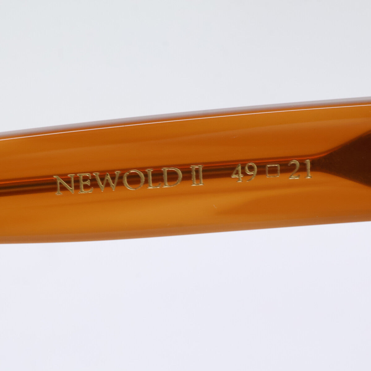 ayame アヤメ 【美品】NEWOLD II CRM ニューオールド2 ウェリントンシェイプ サングラス 49□21