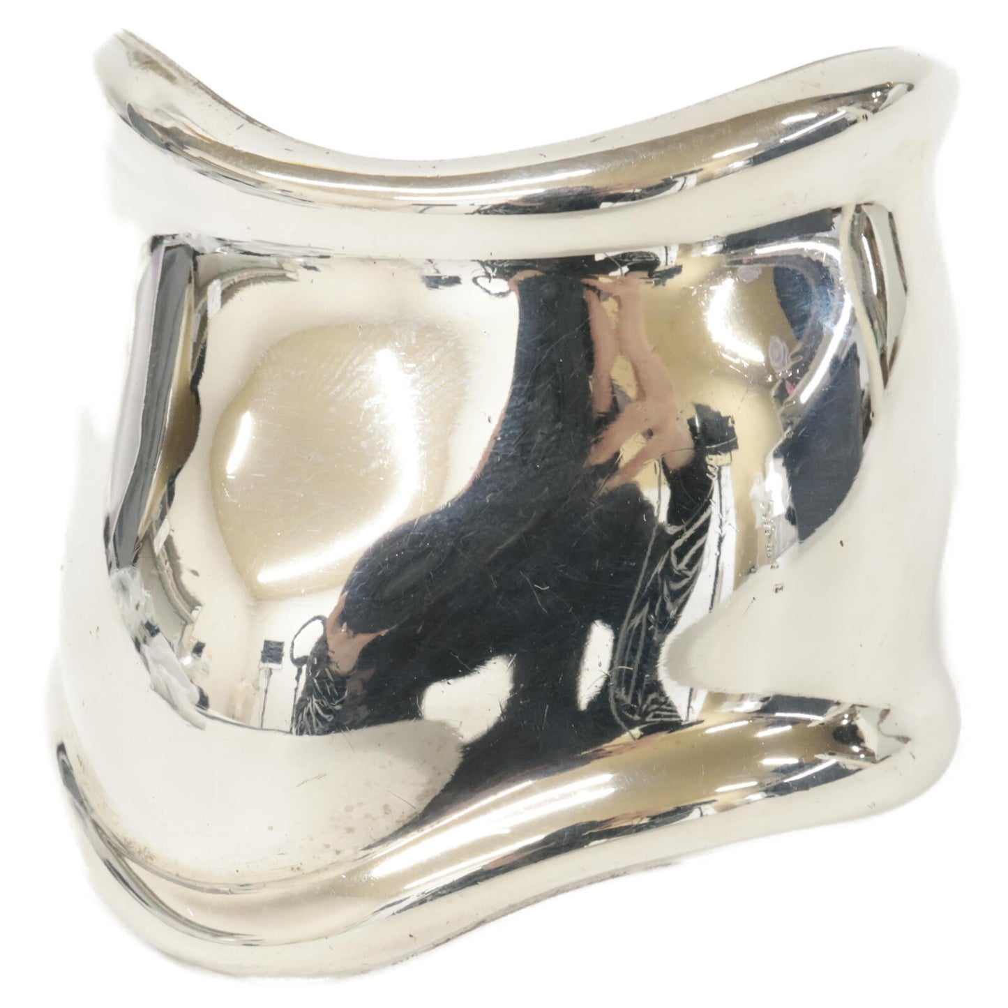 TIFFANY&Co. ティファニー 1978年製 ヴィンテージ 925 スターリングシルバー エルサ・ペレッティ ボーンカフ ミディアム 右手用 バングル