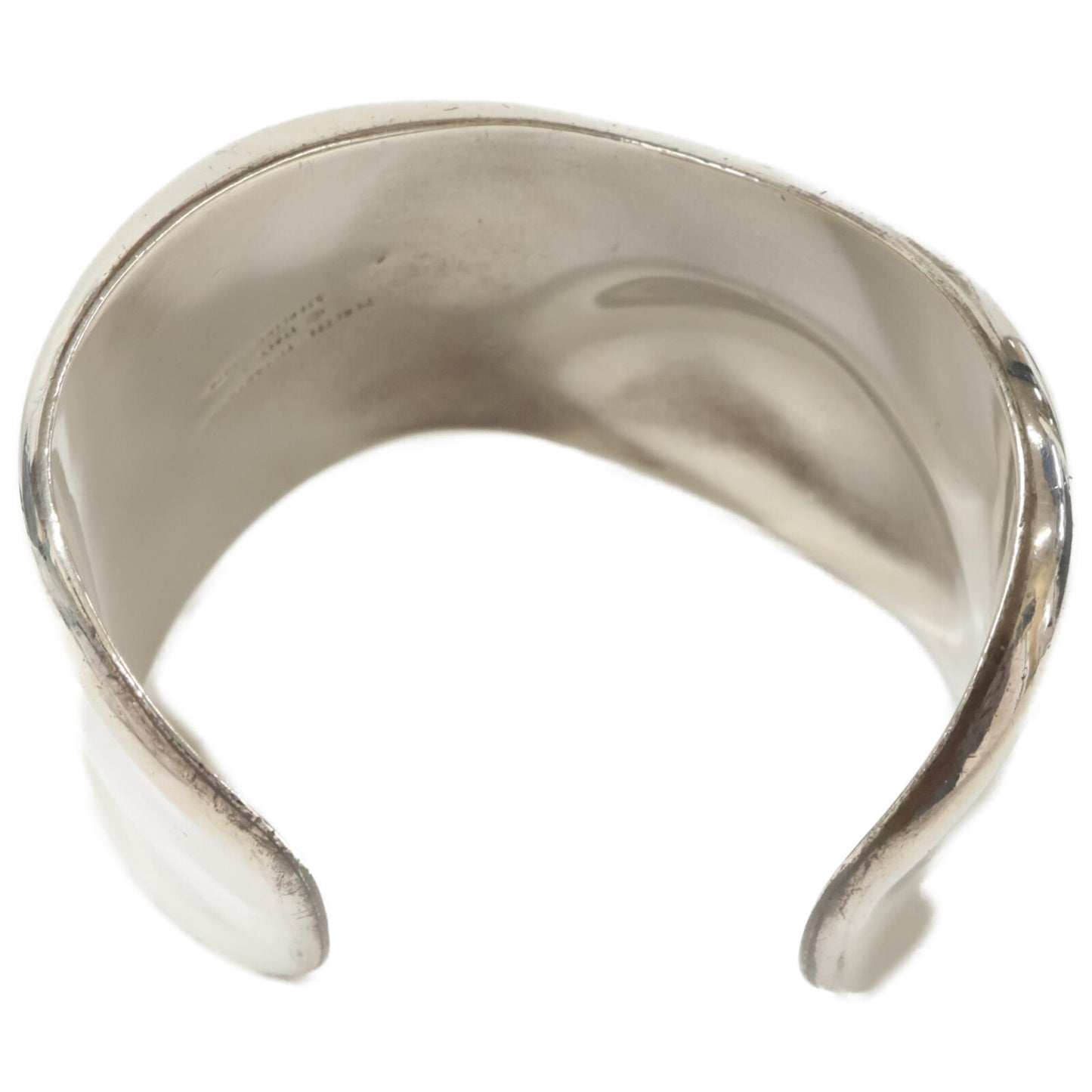 TIFFANY&Co. ティファニー 1978年製 ヴィンテージ 925 スターリングシルバー エルサ・ペレッティ ボーンカフ ミディアム 右手用 バングル