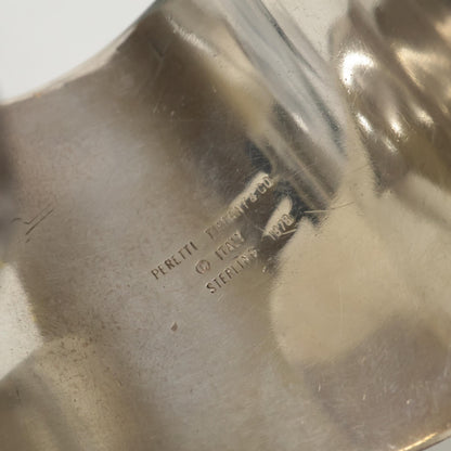 TIFFANY&Co. ティファニー 1978年製 ヴィンテージ 925 スターリングシルバー エルサ・ペレッティ ボーンカフ ミディアム 右手用 バングル