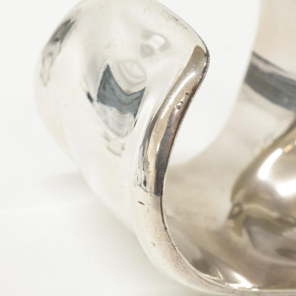 TIFFANY&Co. ティファニー 1978年製 ヴィンテージ 925 スターリングシルバー エルサ・ペレッティ ボーンカフ ミディアム 右手用 バングル