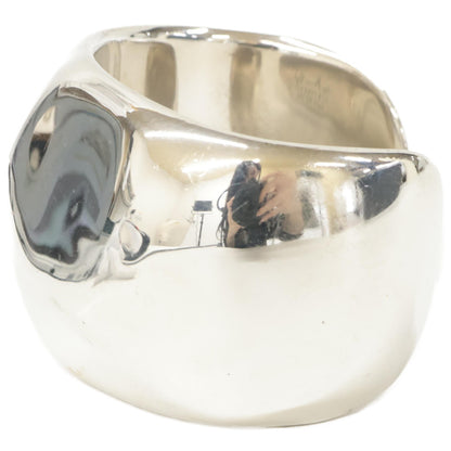 TIFFANY&Co. ティファニー Ag925 60020081 エルサ・ペレッティ スターリングシルバー ファセット ワイドカフ バングル