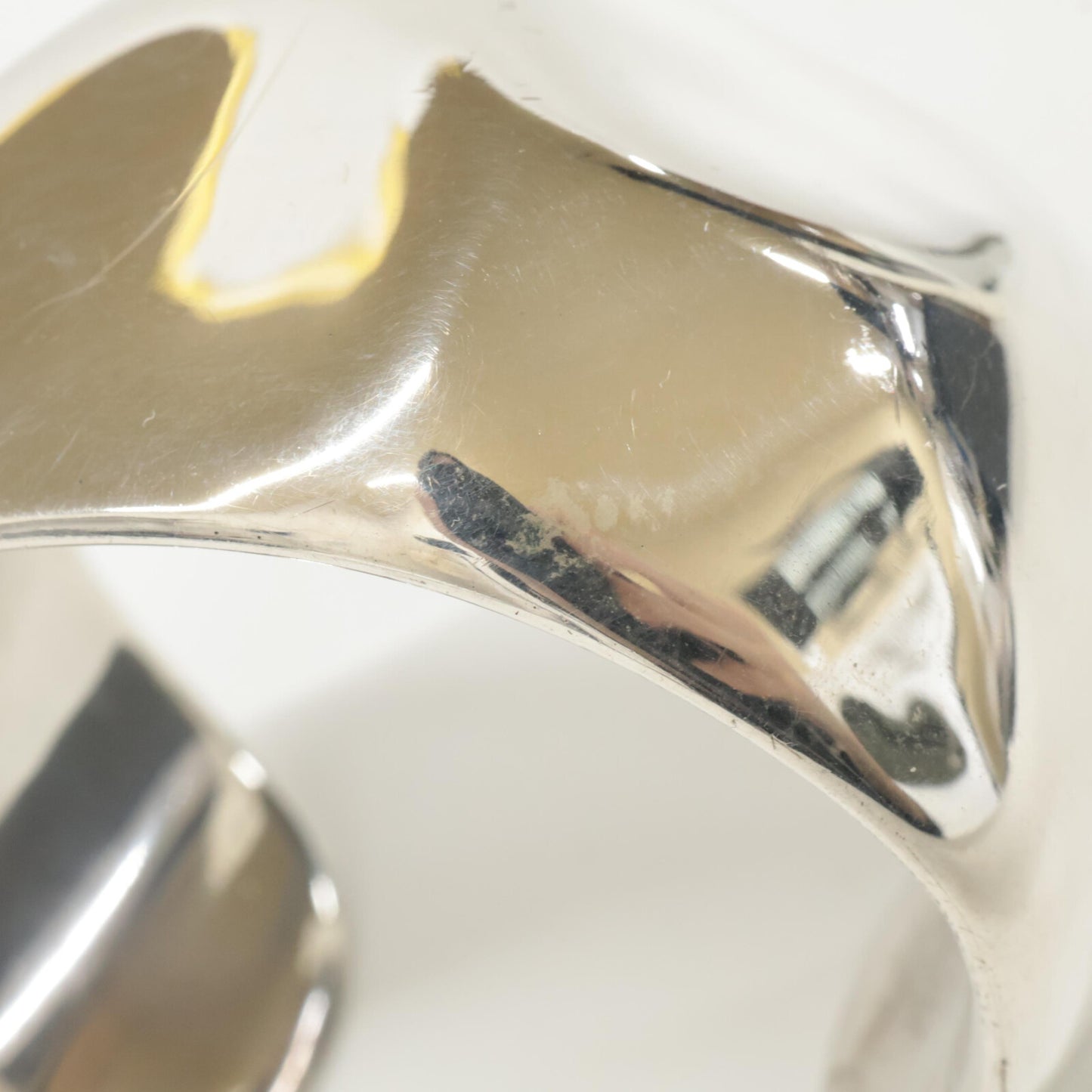 TIFFANY&Co. ティファニー Ag925 60020081 エルサ・ペレッティ スターリングシルバー ファセット ワイドカフ バングル