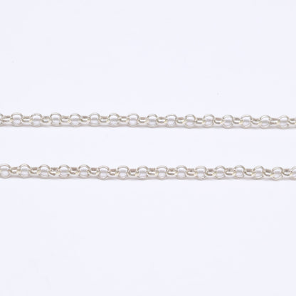 Chrome Hearts クロムハーツ 925 20インチ ロールチェーン ネックレス