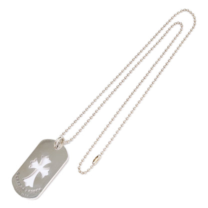Chrome Hearts クロムハーツ 925 CHクロス カットアウトクロスドッグタグ ラージ ペンダントトップ