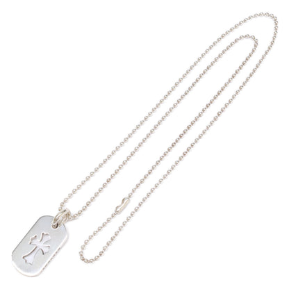 Chrome Hearts クロムハーツ 美品 925 CHクロス カットアウトクロスドッグタグ スモール ペンダントトップ