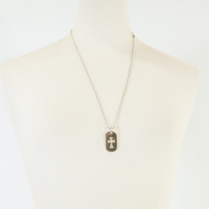 Chrome Hearts クロムハーツ 美品 925 CHクロス カットアウトクロスドッグタグ スモール ペンダントトップ