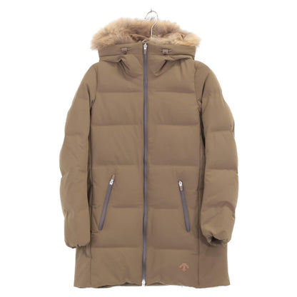 水沢ダウン ミズサワダウン ×ﾃﾞｻﾝﾄ DXG0319WBS ｶｰｷ ﾗｸｰﾝﾌｧｰ ﾌｰﾃﾞｯﾄﾞﾀﾞｳﾝｼﾞｬｹｯﾄ コート M