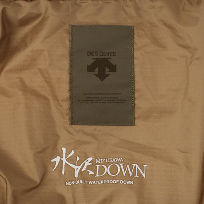 水沢ダウン ミズサワダウン ×ﾃﾞｻﾝﾄ DXG0319WBS ｶｰｷ ﾗｸｰﾝﾌｧｰ ﾌｰﾃﾞｯﾄﾞﾀﾞｳﾝｼﾞｬｹｯﾄ コート M
