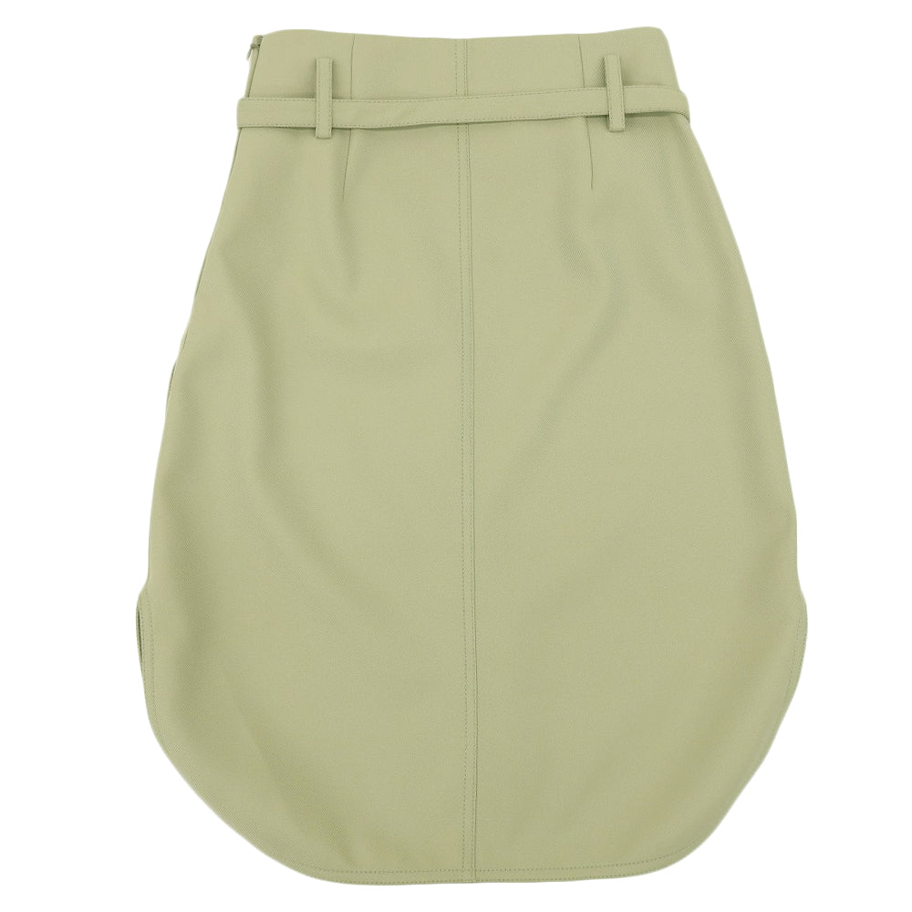 STELLA McCARTNEY ステラマッカートニー 美品 ベルト付き スカート レディース ライトグリーン 34 603150 スカート 34