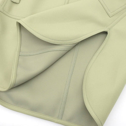 STELLA McCARTNEY ステラマッカートニー 美品 ベルト付き スカート レディース ライトグリーン 34 603150 スカート 34