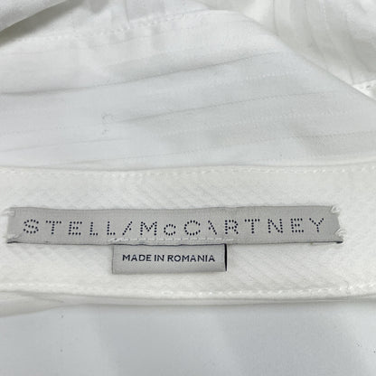 STELLA McCARTNEY ステラマッカートニー 6A0072 ﾎﾜｲﾄ ﾉｰｶﾗｰ ｼｬﾂﾜﾝﾋﾟｰｽ ワンピース 34