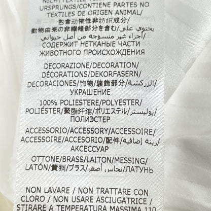 STELLA McCARTNEY ステラマッカートニー 6A0072 ﾎﾜｲﾄ ﾉｰｶﾗｰ ｼｬﾂﾜﾝﾋﾟｰｽ ワンピース 34