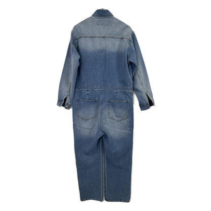 Whim Gazette ウィムガゼット WGZ1041109A0005 24SS ﾌﾞﾙｰ ﾃﾞﾆﾑｼﾞｬﾝﾌﾟｽｰﾂ オーバーオール オールインワン F