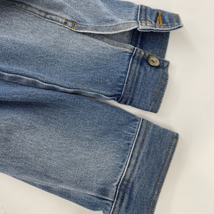 Whim Gazette ウィムガゼット WGZ1041109A0005 24SS ﾌﾞﾙｰ ﾃﾞﾆﾑｼﾞｬﾝﾌﾟｽｰﾂ オーバーオール オールインワン F