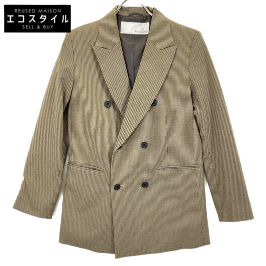 Whim Gazette ウィムガゼット WGZ1041707A0002 24SS ﾍﾞｰｼﾞｭ TRﾀﾞﾌﾞﾙｼﾞｬｹｯﾄ ジャケット F