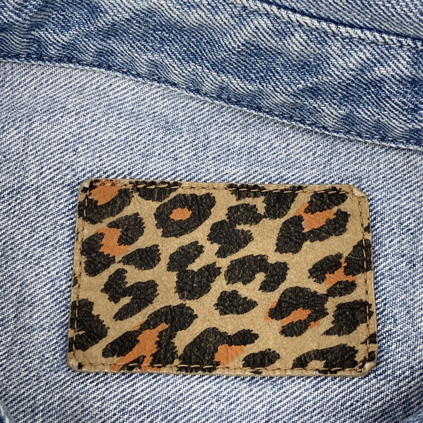 Whim Gazette ウィムガゼット WGZ1042104A0005 24AW ｲﾝﾃﾞｨｺﾞﾌﾞﾙｰ 15th Anniversary ﾃﾞﾆﾑｼｬﾂ トップス F