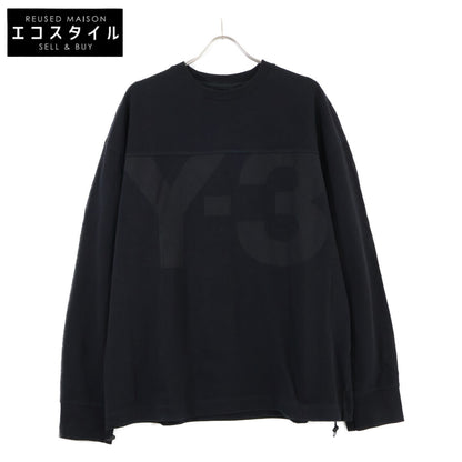 Y-3 ワイスリー GV4208 ﾌﾞﾗｯｸ CLASSIC HEAVY PIQUE CREW SWEATSHIRT トップス L