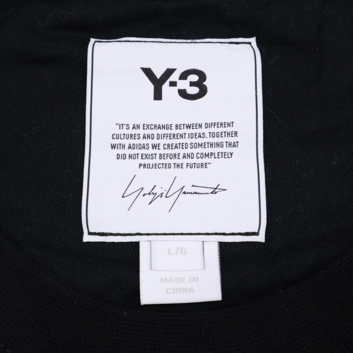 Y-3 ワイスリー GV4208 ﾌﾞﾗｯｸ CLASSIC HEAVY PIQUE CREW SWEATSHIRT トップス L