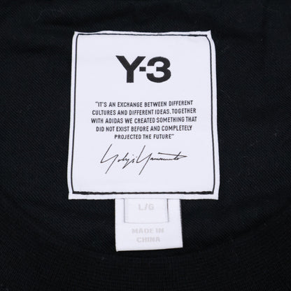 Y-3 ワイスリー GV4208 ﾌﾞﾗｯｸ CLASSIC HEAVY PIQUE CREW SWEATSHIRT トップス L