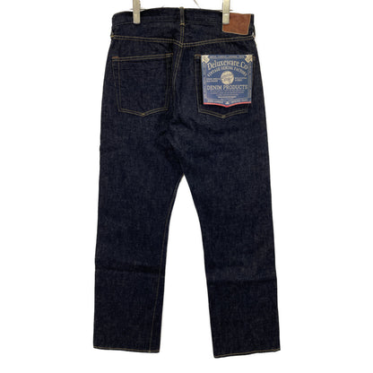 DELUXEWARE デラックスウェア 1953XX ｲﾝﾃﾞｨｺﾞ ﾌｧｲﾝｳｫｯｼｭ 13.6oz VINTAGE TAPERED STRAIGHT ﾃﾞﾆﾑﾊﾟﾝﾂ ボトムス 32