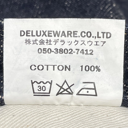 DELUXEWARE デラックスウェア 1953XX ｲﾝﾃﾞｨｺﾞ ﾌｧｲﾝｳｫｯｼｭ 13.6oz VINTAGE TAPERED STRAIGHT ﾃﾞﾆﾑﾊﾟﾝﾂ ボトムス 32