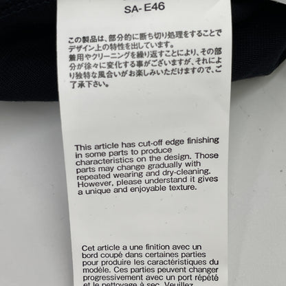 sacai サカイ 24-07401 24年 ﾈｲﾋﾞｰ THOMAS MASON Cotton Poplin x Cotton Jersey Dress ｼｬﾂ半袖ﾜﾝﾋﾟｰｽ ワンピース 1