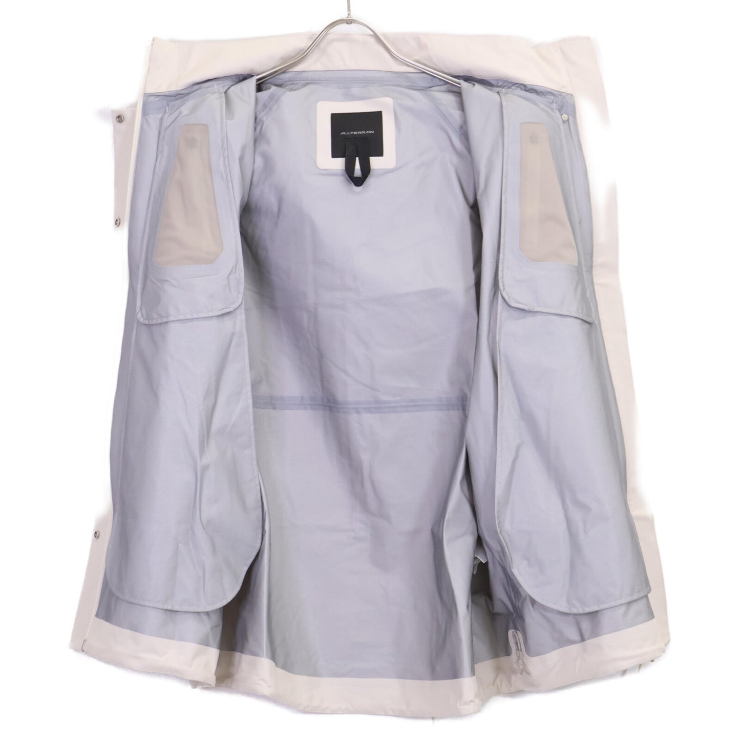 DESCENTE デサント DU5SWBA1L 25年 ﾍﾞｰｼﾞｭ ALLTERRAIN ｳｫｰﾀｰﾌﾟﾙｰﾌｼﾞｬｹｯﾄ ジャケット Ｌ