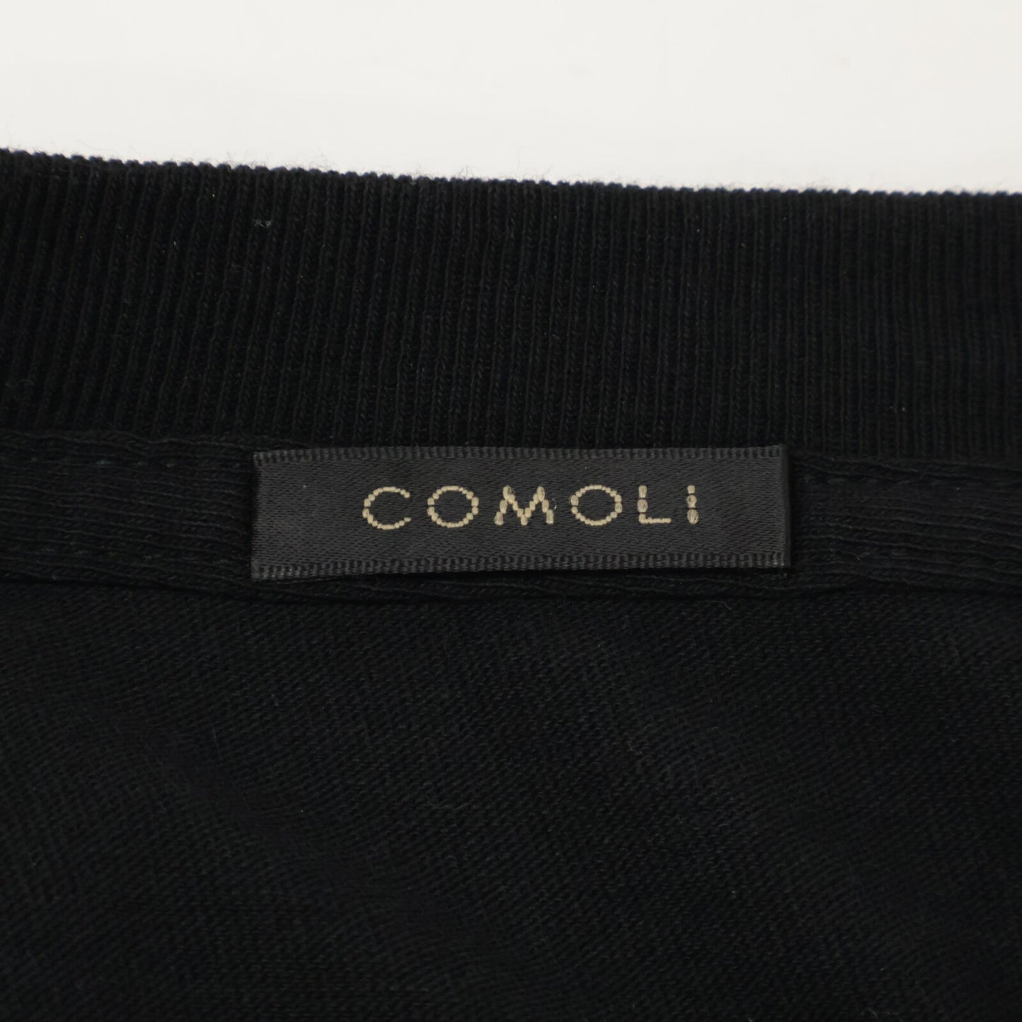 COMOLI コモリ 24AW A03-05011 ﾌﾞﾗｯｸ ｺｯﾄﾝｼﾞｬｰｼﾞ 長袖Tｼｬﾂ トップス 2