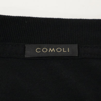 COMOLI コモリ 24AW A03-05011 ﾌﾞﾗｯｸ ｺｯﾄﾝｼﾞｬｰｼﾞ 長袖Tｼｬﾂ トップス 2