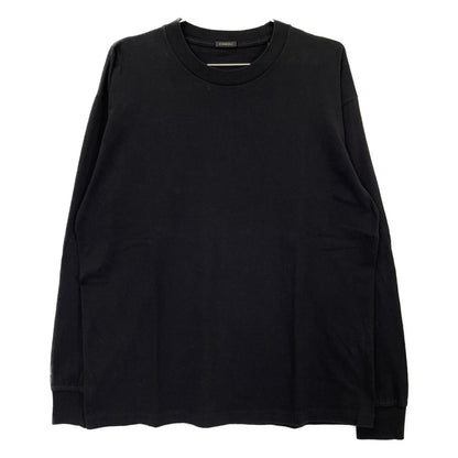COMOLI コモリ 24AW A03-05011 ﾌﾞﾗｯｸ ｺｯﾄﾝｼﾞｬｰｼﾞ 長袖Tｼｬﾂ トップス 2