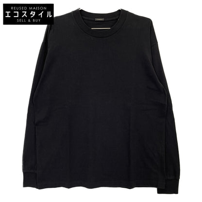 COMOLI コモリ 24AW A03-05011 ﾌﾞﾗｯｸ ｺｯﾄﾝｼﾞｬｰｼﾞ 長袖Tｼｬﾂ トップス 2