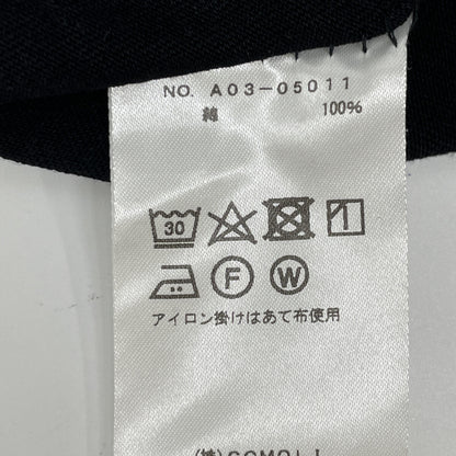 COMOLI コモリ 24AW A03-05011 ﾌﾞﾗｯｸ ｺｯﾄﾝｼﾞｬｰｼﾞ 長袖Tｼｬﾂ トップス 2