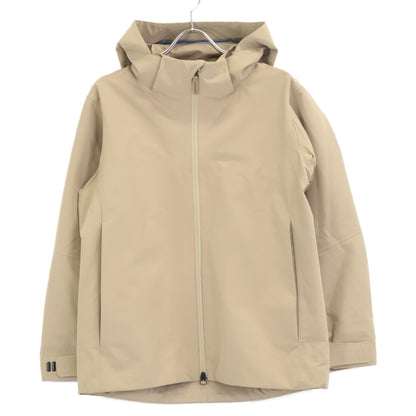 DESCENTE デサント 【ALLTERRAIN】DAMVGK31 ﾍﾞｰｼﾞｭ ﾅｲﾛﾝ ﾊｰﾄﾞｼｪﾙｼﾞｬｹｯﾄ ジャケット S