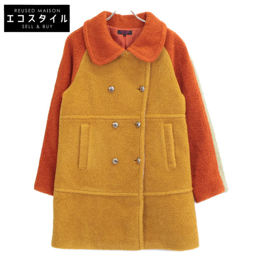 YUKITORII ユキトリイ ｲｴﾛｰ×ｵﾚﾝｼﾞ ﾎﾞｱ ｺｰﾄ コート L