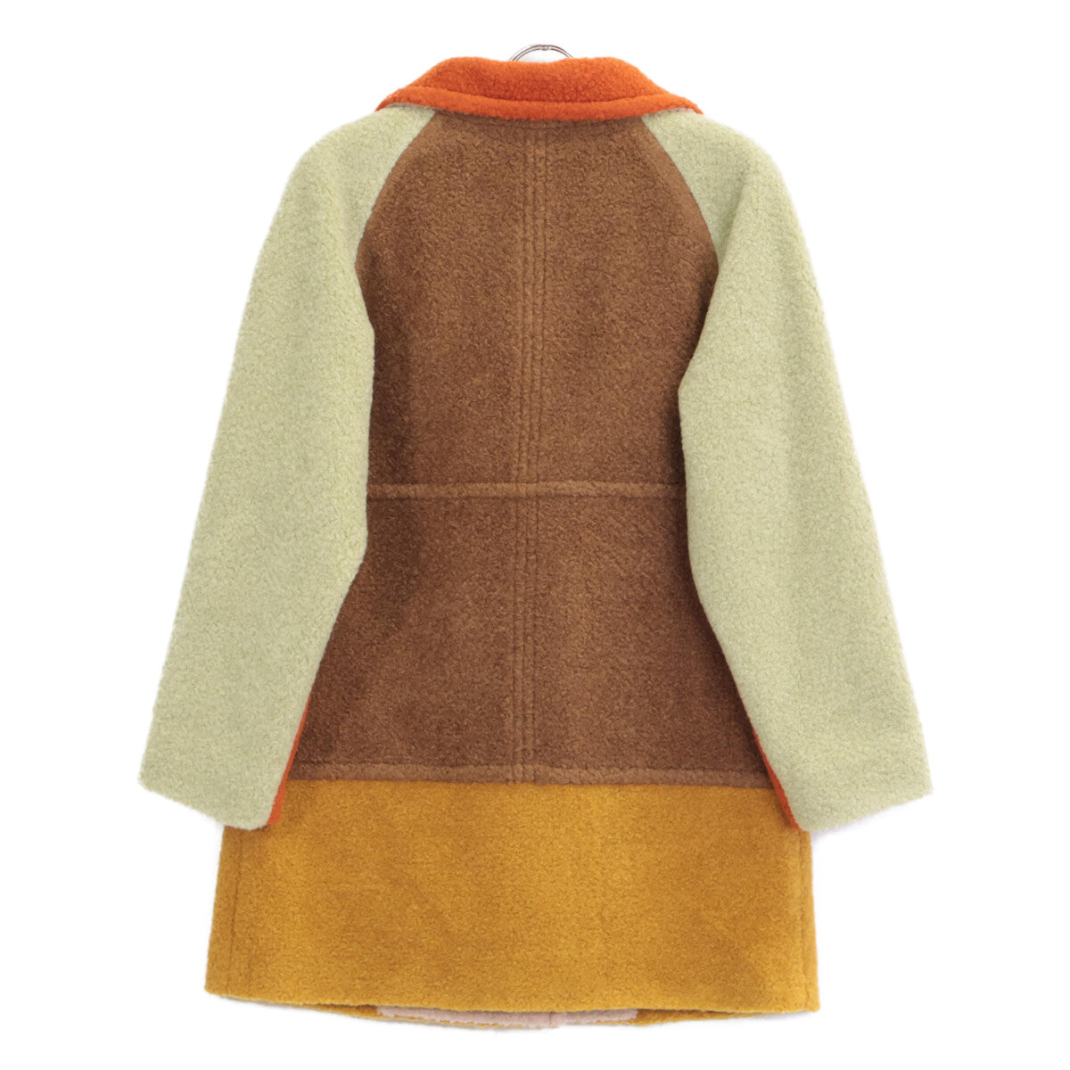 YUKITORII ユキトリイ ｲｴﾛｰ×ｵﾚﾝｼﾞ ﾎﾞｱ ｺｰﾄ コート L