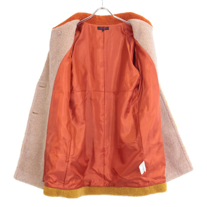 YUKITORII ユキトリイ ｲｴﾛｰ×ｵﾚﾝｼﾞ ﾎﾞｱ ｺｰﾄ コート L