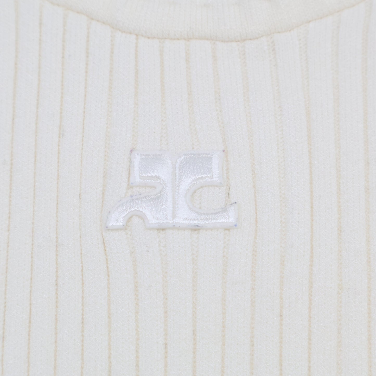 Courreges クレージュ 【美品/国内正規】タートルネック リブニットセーター/ トップス 1