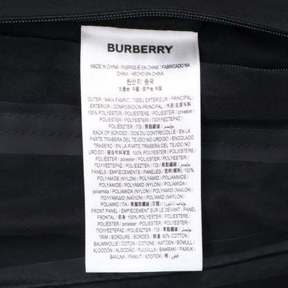 BURBERRY バーバリー x POP TRADING COMPANY 国内正規 8061317 テクニカルナイロン メッシュポケット バックロゴ ショートフードパーカ ジャケット S