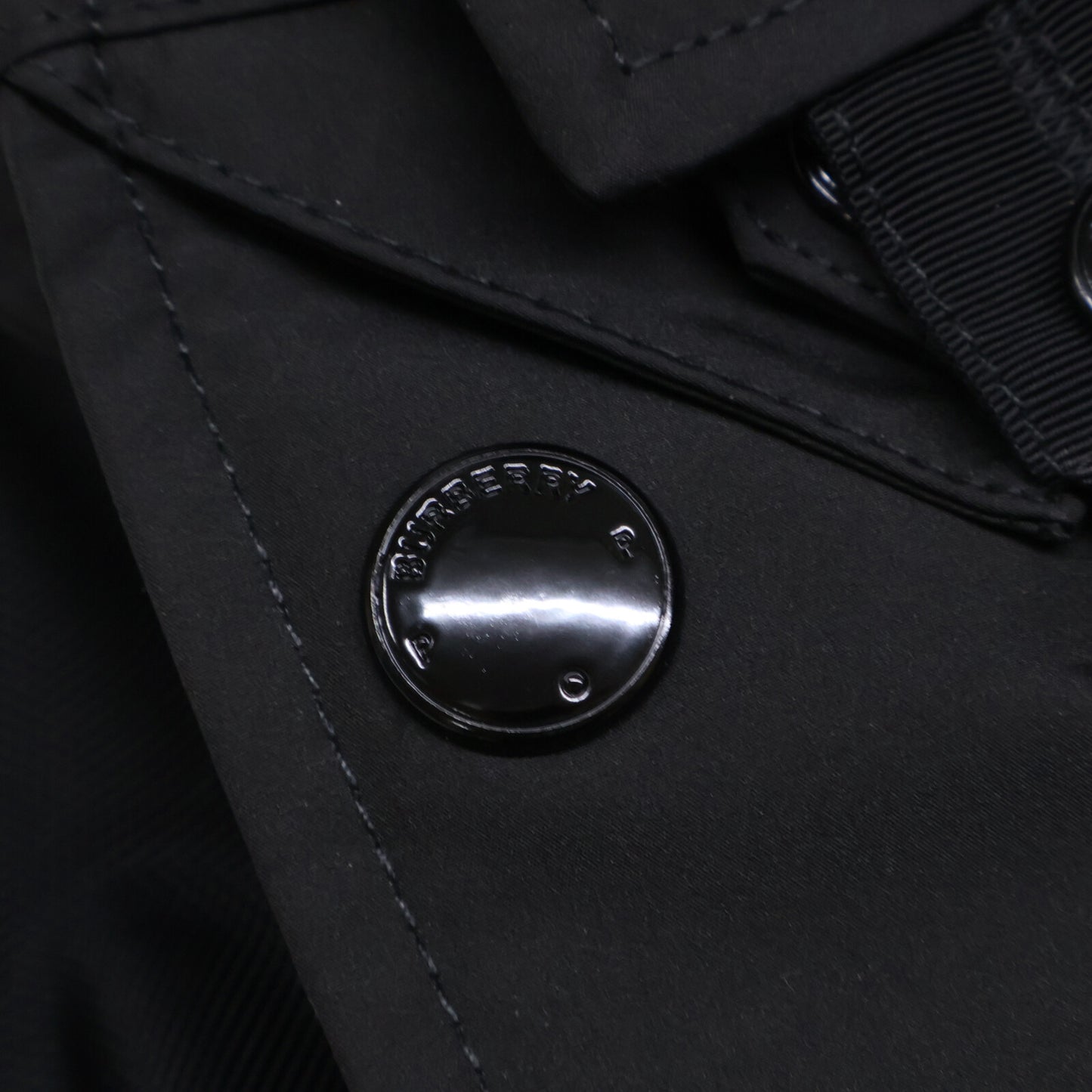 BURBERRY バーバリー x POP TRADING COMPANY 国内正規 8061317 テクニカルナイロン メッシュポケット バックロゴ ショートフードパーカ ジャケット S