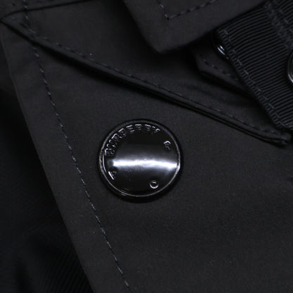 BURBERRY バーバリー x POP TRADING COMPANY 国内正規 8061317 テクニカルナイロン メッシュポケット バックロゴ ショートフードパーカ ジャケット S