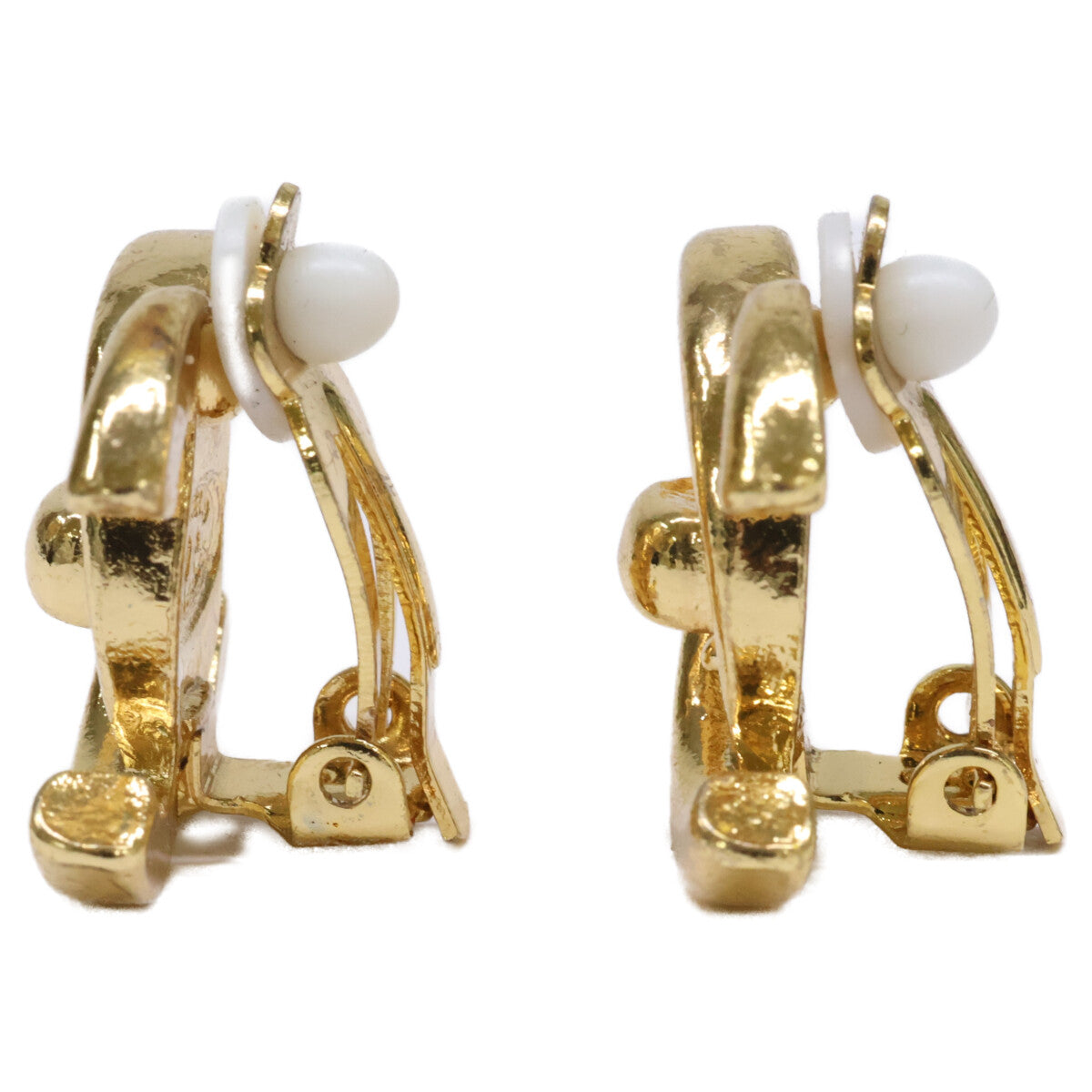 CHANEL シャネル 【新品同様】93A ターンロック ココマーク イヤリング