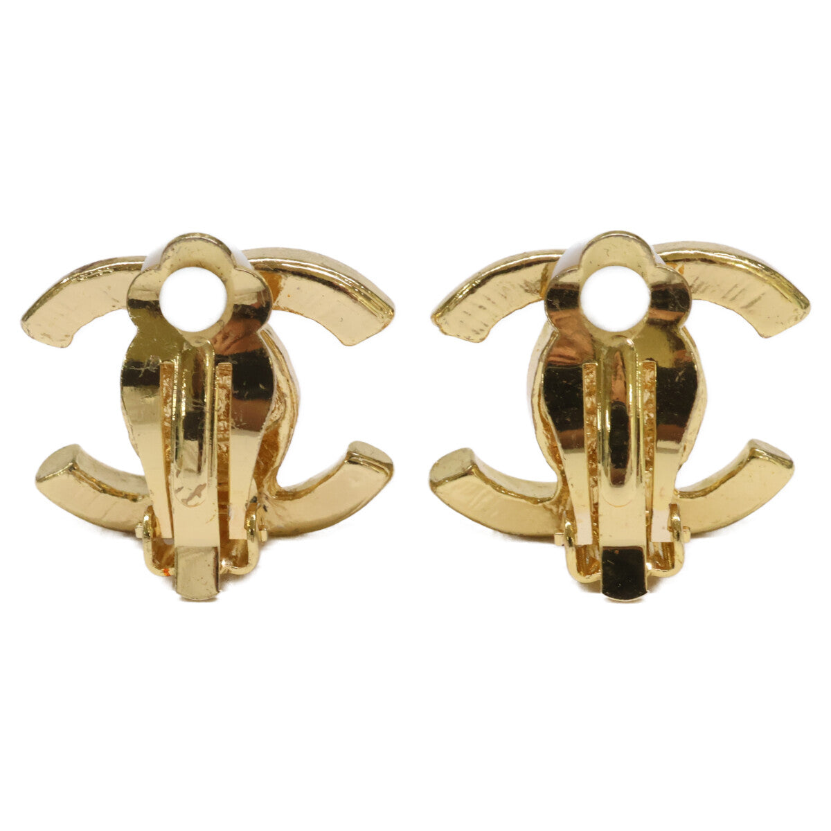 CHANEL シャネル 【新品同様】93A ターンロック ココマーク イヤリング